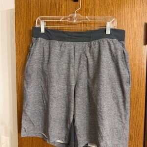 Lululemon Athletica Men's Heather Gray Athletic Shorts
